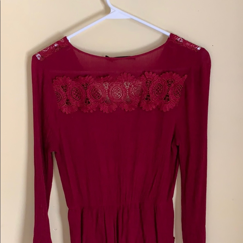 Red Doe & Rae romper - Picture 2 of 3